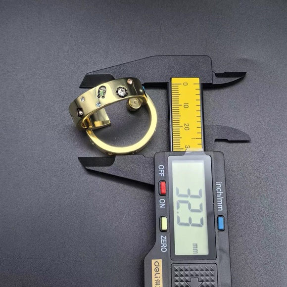 Coach Gold-Tone Hoop Earrings - Picture 7 of 7